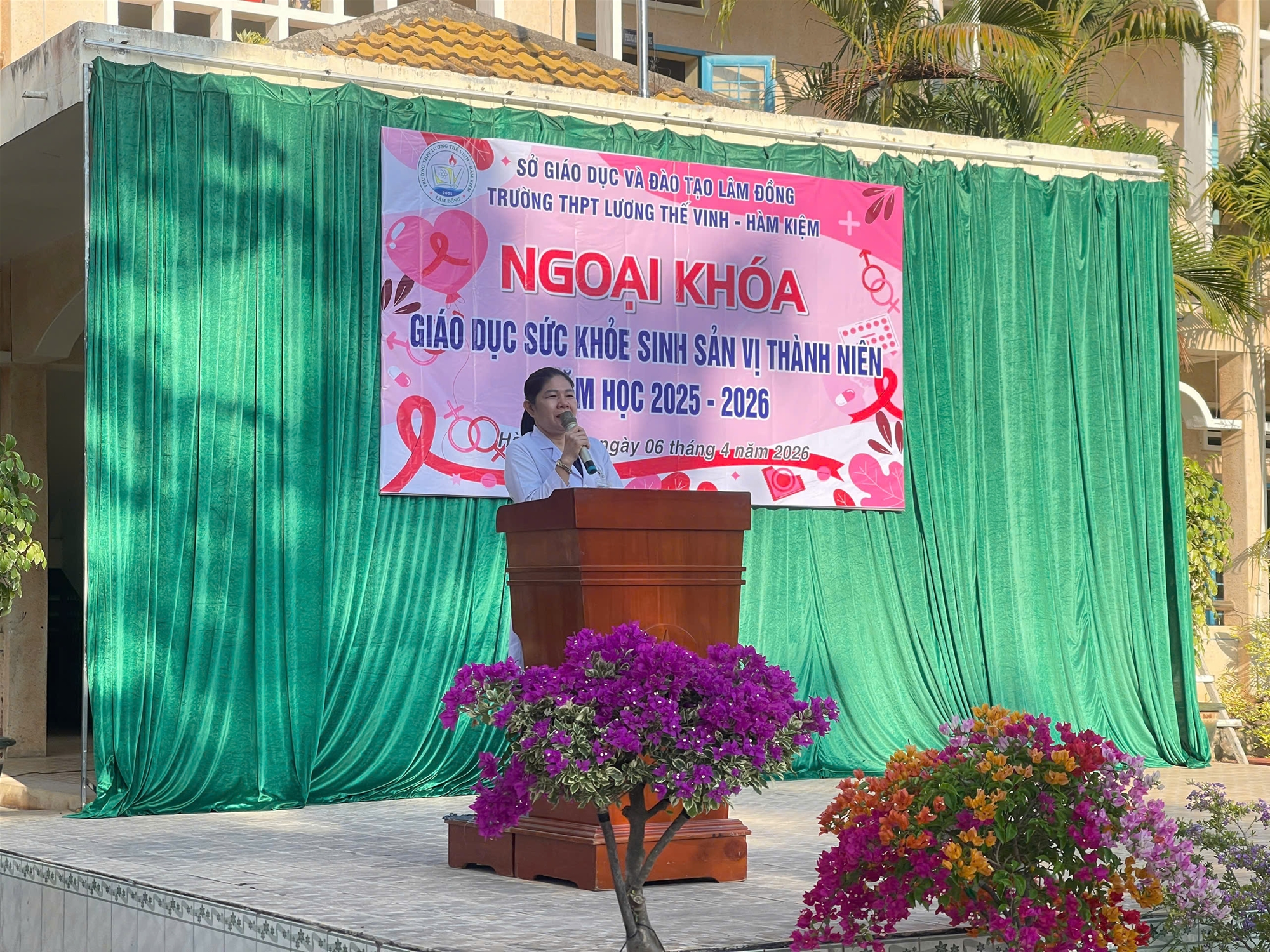 NGOẠI KHÓA GIÁO DỤC SỨC KHỎE SINH SẢN VỊ THÀNH NIÊN NĂM HỌC 2025-2026