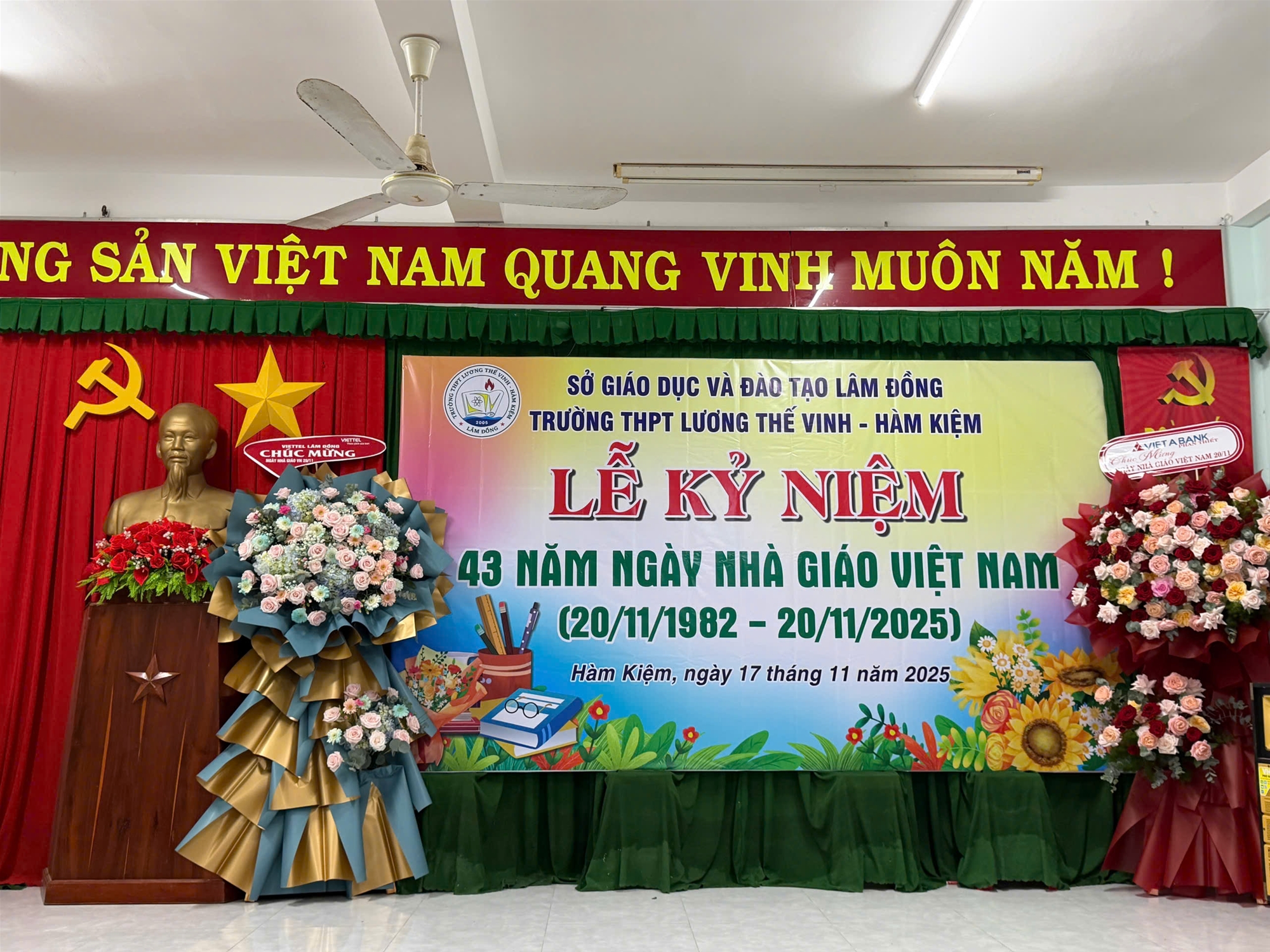 NGOẠI KHÓA KỶ NIỆM 43 NĂM NGÀY NHÀ GIÁO VIỆT NAM (20/11/1982 - 20/11/2025) 