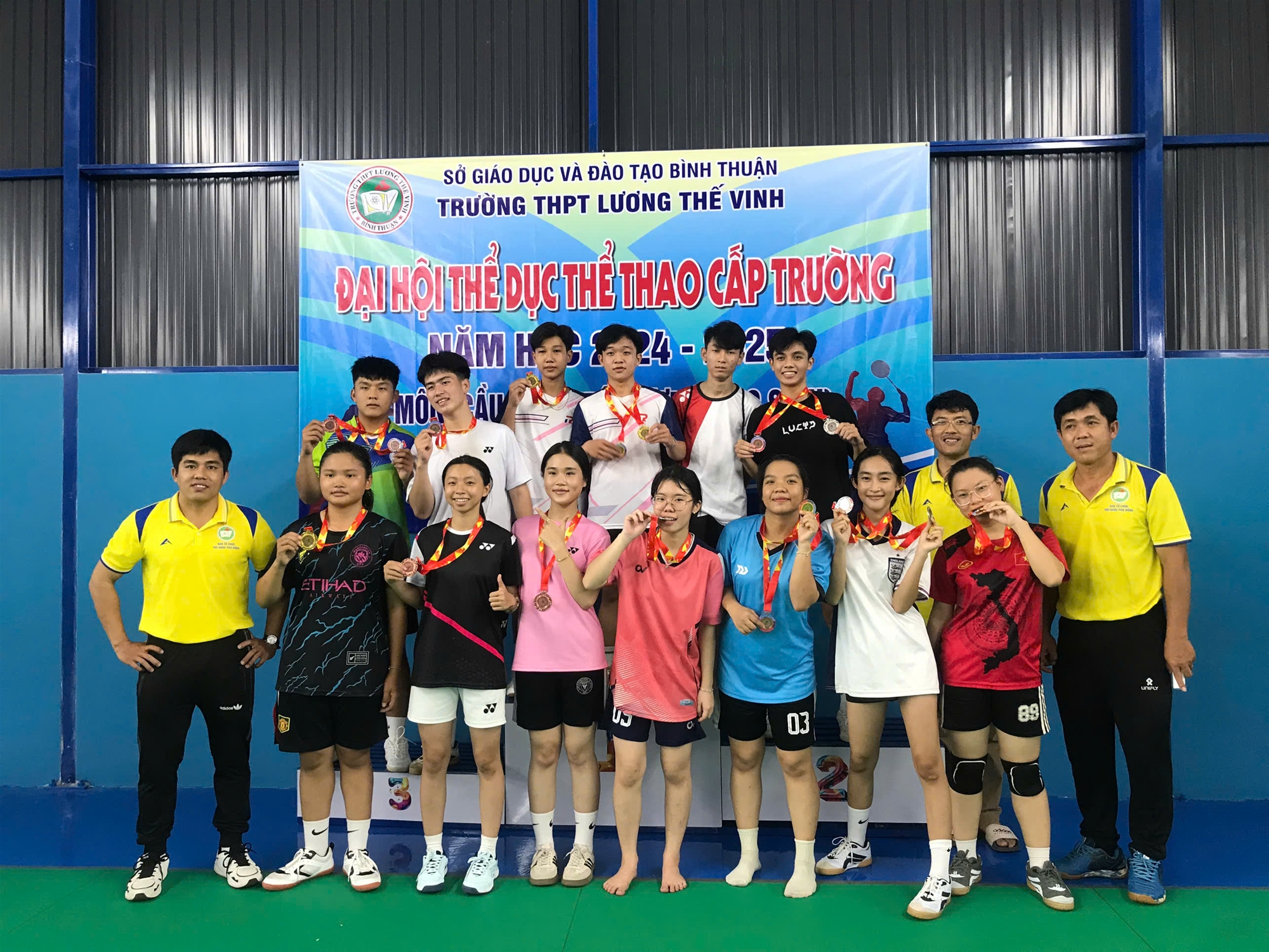 Đại Hội TDTT Cấp Trường, năm học 2024-2025, Môn: Cầu Lông